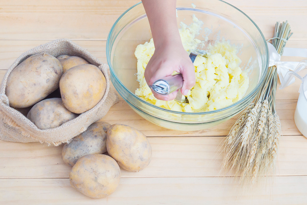 Organic potato starch powder