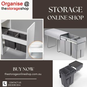 under sink rubbish bins 